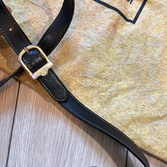 Authentic Fendi Vintage Requi Brown Crossbody Shoulder Bag - Picture 5 of 14